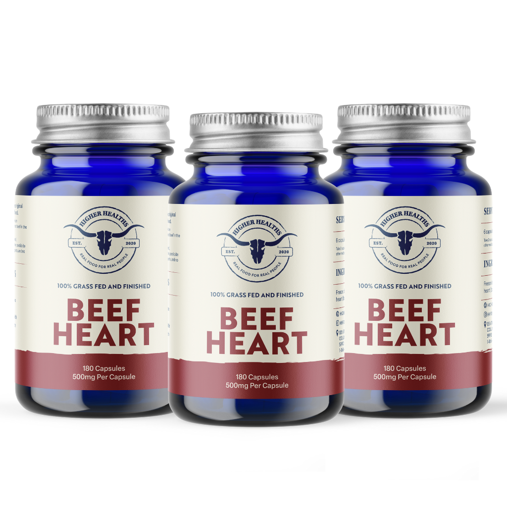 3 PACK - Beef Heart - Antioxidant Abundance