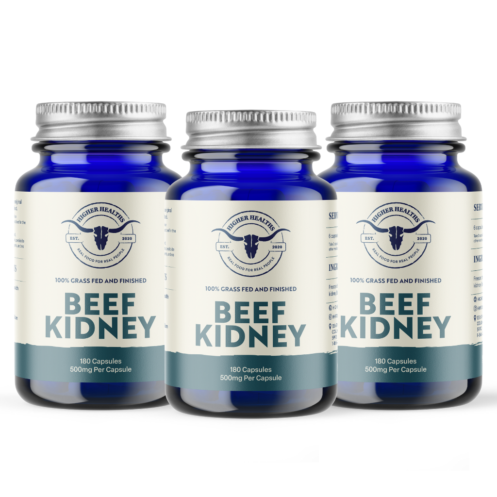 3 Pack - Beef Kidney