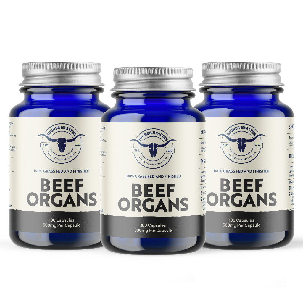 3 Pack - Beef Organs